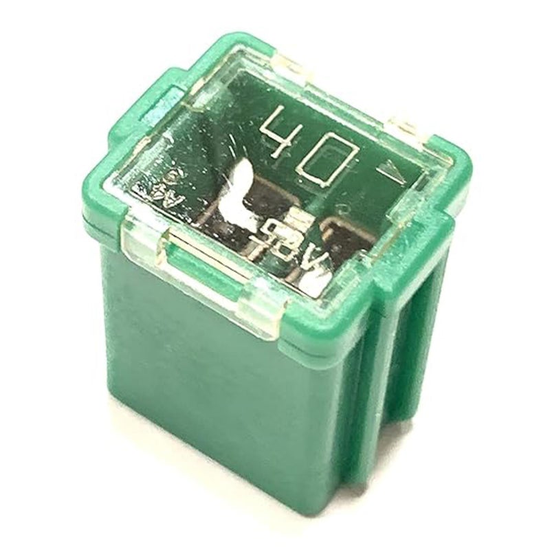 EAPP New 927-6040 9276040 40 Amp Green Mini J Fuse Compatible Replacement for 90982-08294 9098208294 6E5Z-14526-CA 24370-C994B 68137044AA 82210J Corolla Tundra Tacoma Highlander Toyota Ford Nissan etc - Image 1